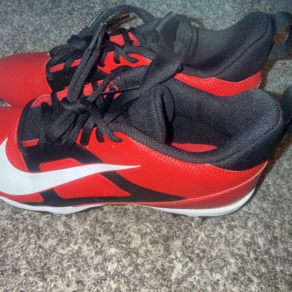 New Men's Nike Alpha Menace 4 Shark‎ Football Cleats #FN0028-600 Size 9.5